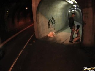 Hawt Asian Sex In the Street