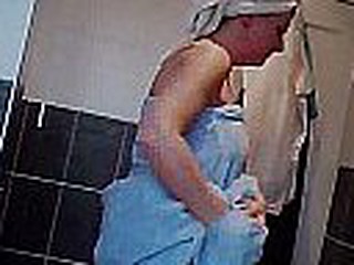 Amateur MILF Sara Bathroom Spy cam