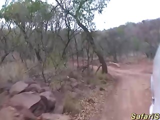 wild african jeep sex safari